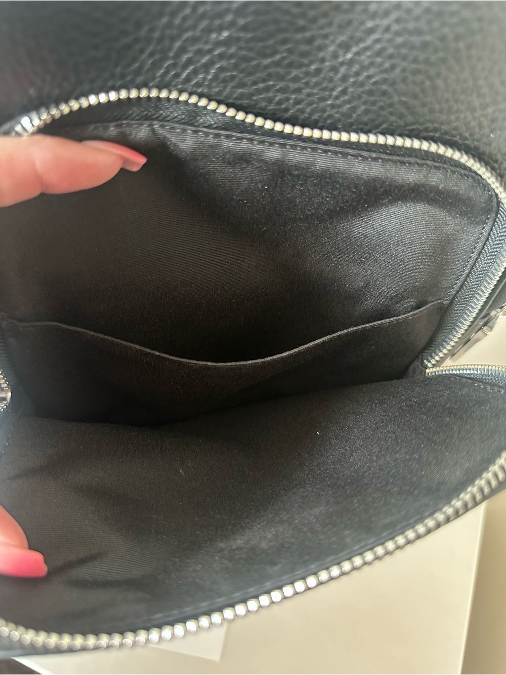Coach Ethan Pebbled Leather Sling Backpack! - Picture 7 of 11
